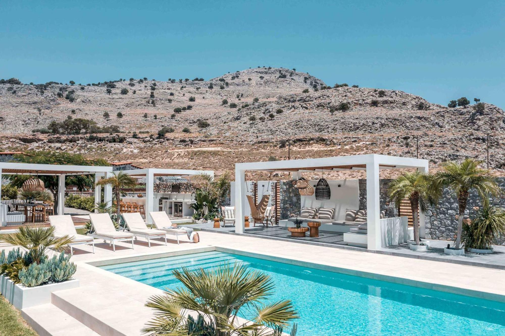 Oneiro Villa - Voted The Best Villa In Rhodes, Greece! Pefki Exteriér fotografie